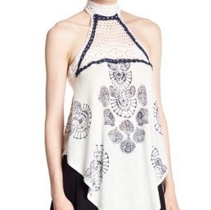 Free People mandolin printed tank top